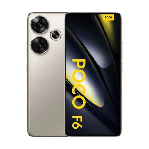 Смартфон Poco F6 5G Dual SIM 8GB RAM 256GB Titanium