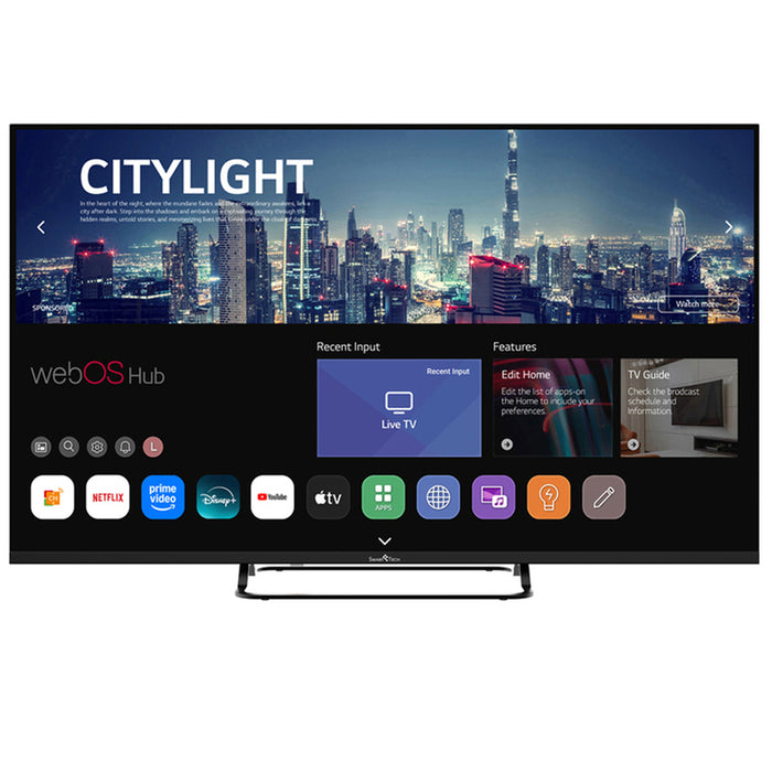 Телевизор SMARTTECH 43UW02V LED SMART TV, WEBOS, 43.0 ", 108.0 см