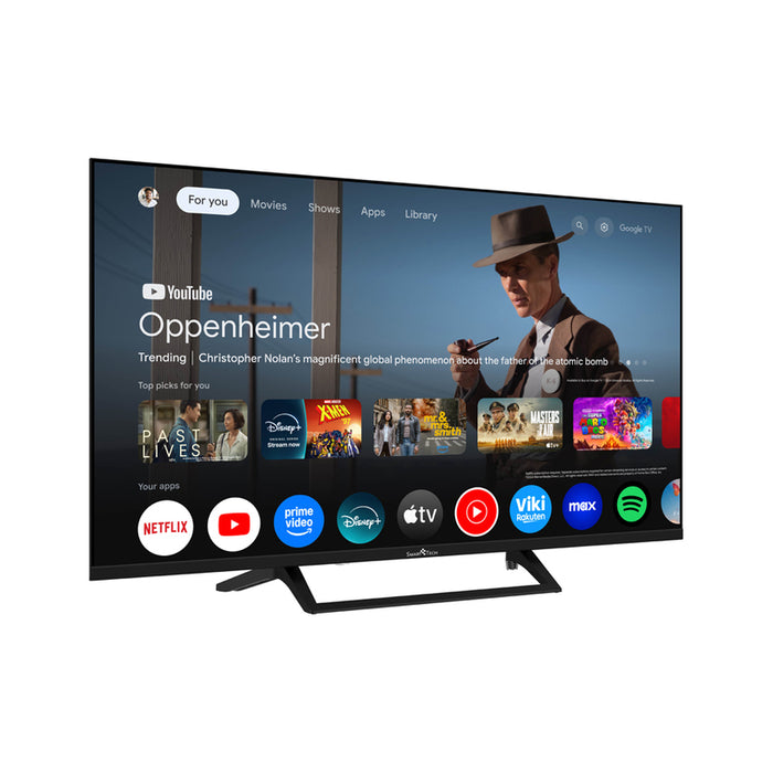 Телевизор SMARTTECH 40FG01V LED SMART TV, GOOGLE TV, 40.0 ", 101.0 см
