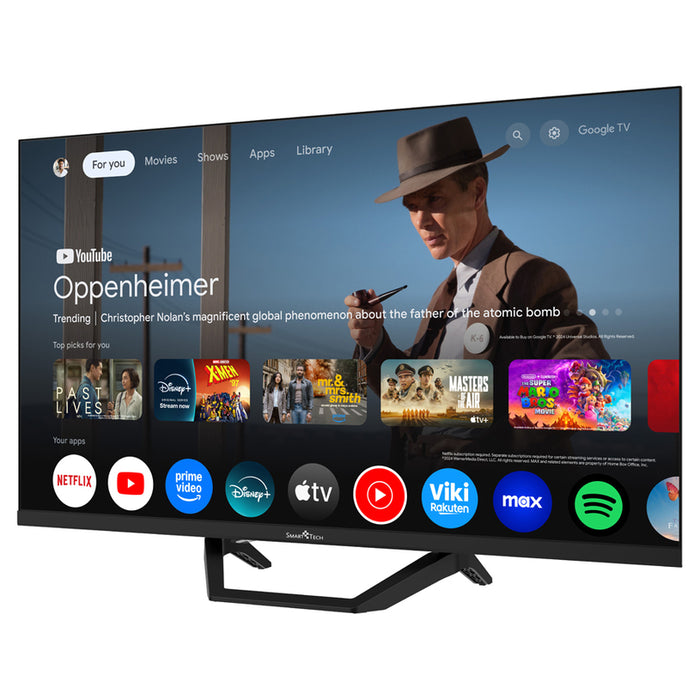 Телевизор SMARTTECH 32QG01V2 QLED SMART TV, GOOGLE TV, 32.0 ", 80.0 см