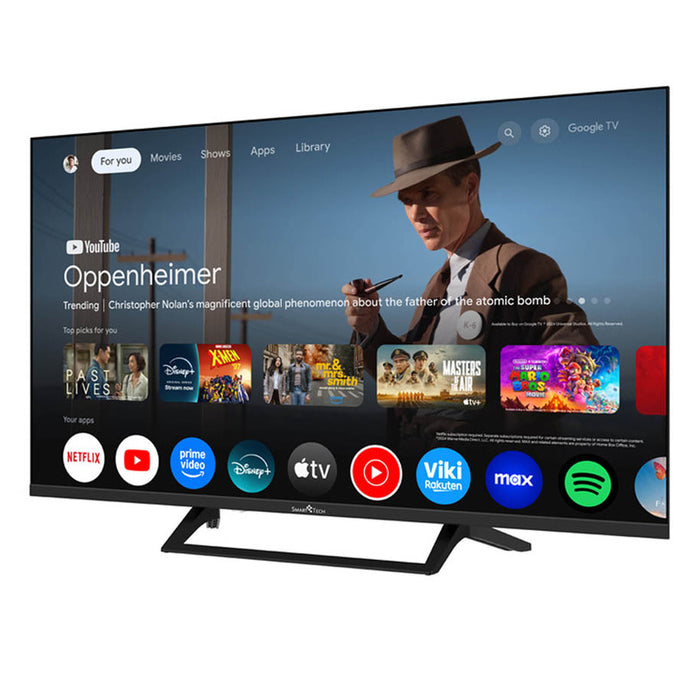 Телевизор SMARTTECH 40QG01V QLED SMART TV, GOOGLE TV, 40.0 ", 101.0 см