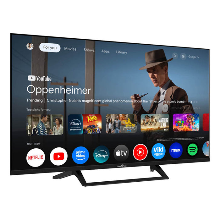 Телевизор SMARTTECH 40QG01V QLED SMART TV, GOOGLE TV, 40.0 ", 101.0 см