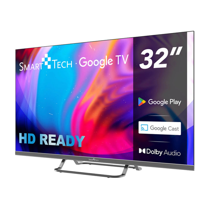 Телевизор SMARTTECH 32QG01V QLED SMART TV, GOOGLE TV, 32.0 ", 80.0 см