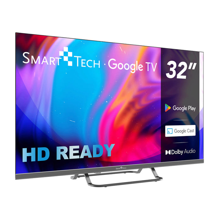 Телевизор SMARTTECH 32QG01V QLED SMART TV, GOOGLE TV, 32.0 ", 80.0 см