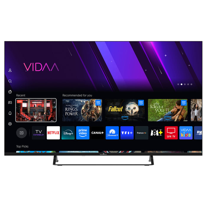 Телевизор SMARTTECH 50UV02V3 4K Ultra HD LED VIDAA, SMART TV, 50.0 ", 126.0 см