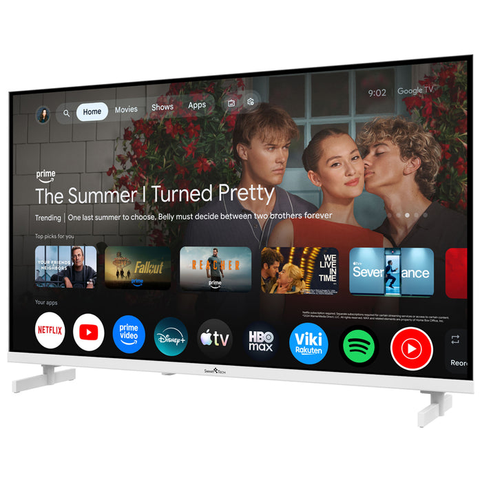 Телевизор SMARTTECH 32HQ11KW QLED SMART TV, GOOGLE TV, 32.0 ", 80.0 см