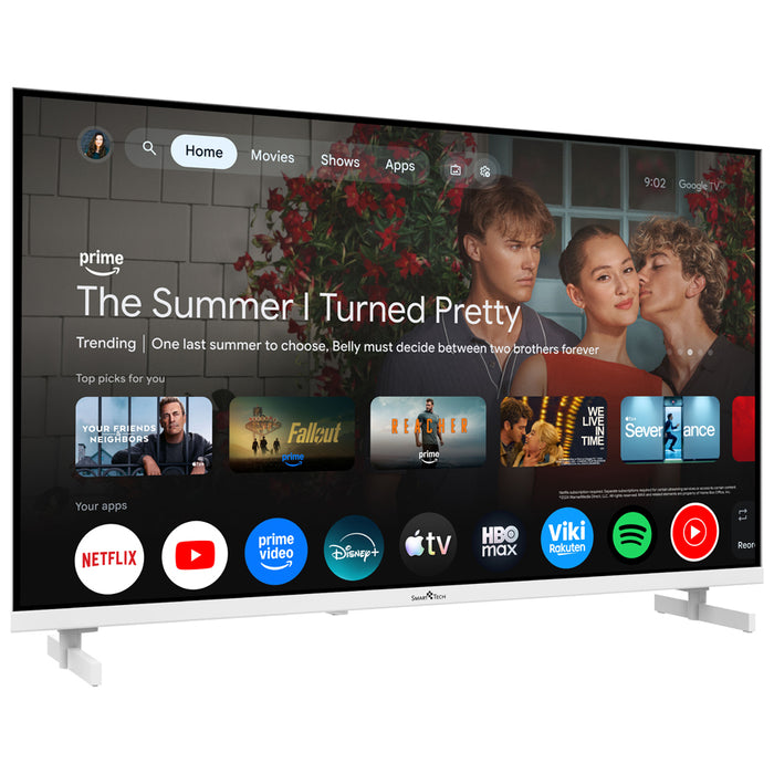 Телевизор SMARTTECH 32HQ11KW QLED SMART TV, GOOGLE TV, 32.0 ", 80.0 см
