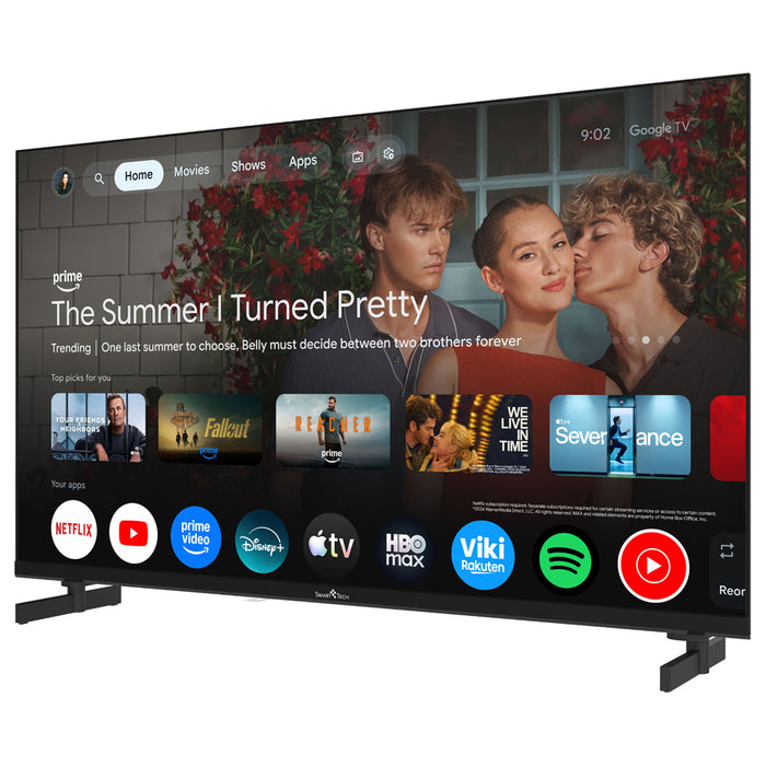 Телевизор SMARTTECH 32FQ11V QLED SMART TV, GOOGLE TV, 32.0 ", 80.0 см