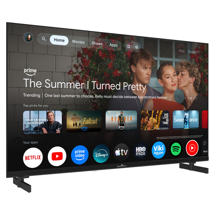 Телевизор SMARTTECH 32FQ11V QLED SMART TV, GOOGLE TV, 32.0 ", 80.0 см