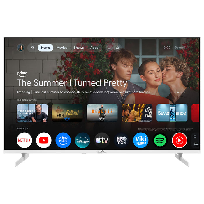 Телевизор SMARTTECH 40FQ11KW QLED SMART TV, GOOGLE TV, 40.0 ", 101.0 см