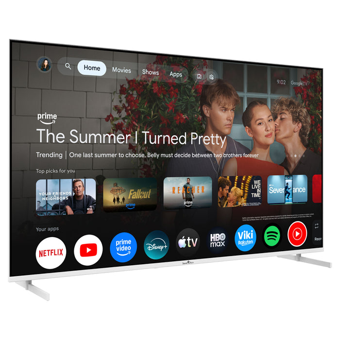 Телевизор SMARTTECH 50QG16KW 4K Ultra HD QLED SMART TV, GOOGLE TV, 50.0 ", 126.0 см