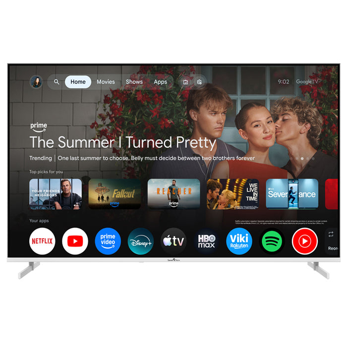 Телевизор SMARTTECH 50QG16KW 4K Ultra HD QLED SMART TV, GOOGLE TV, 50.0 ", 126.0 см