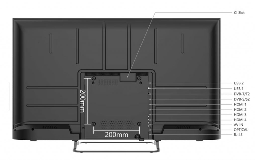 Телевизор SmartTech 43UG02V
