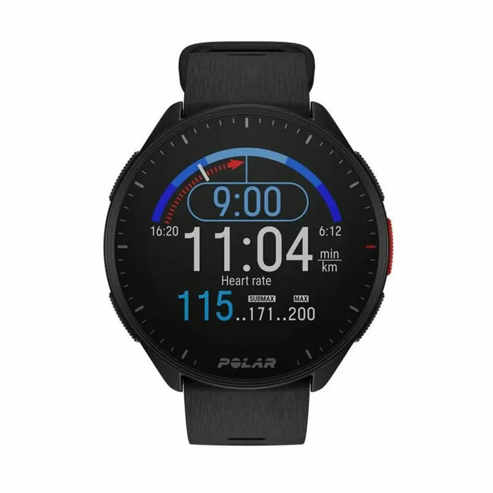 Smartwatch с крачкомер Polar Черен 1,2’’ Ø 45 mm