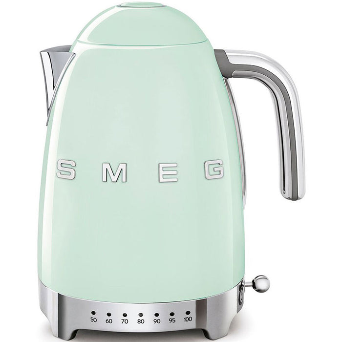 Ел.кана SMEG KLF04PGEU, 2400 W, 1.7 L, Пастелно зелен