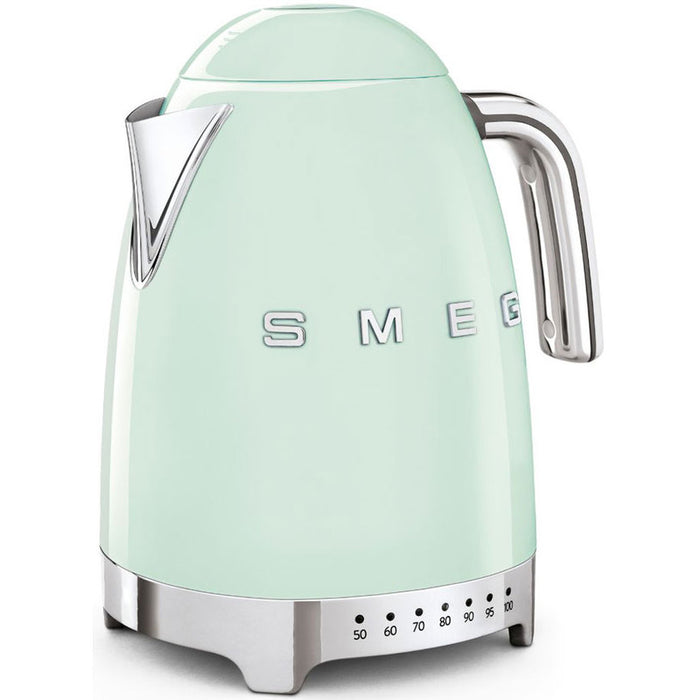Ел.кана SMEG KLF04PGEU, 2400 W, 1.7 L, Пастелно зелен