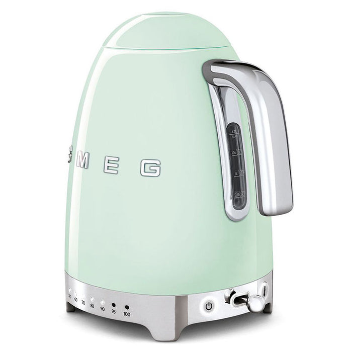Ел.кана SMEG KLF04PGEU, 2400 W, 1.7 L, Пастелно зелен