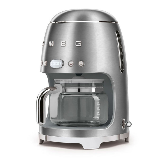 Кафемашина SMEG 50'S STYLE DCF02SSEU INOX СИВ, ТАЙМЕР, 1050.00 W