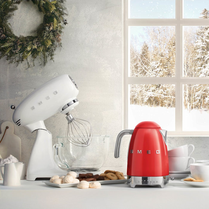 Ел.кана SMEG KLF04RDEU, 2400 W, 1.7 L, Червена