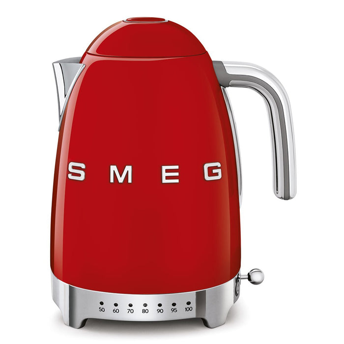 Ел.кана SMEG KLF04RDEU, 2400 W, 1.7 L, Червена