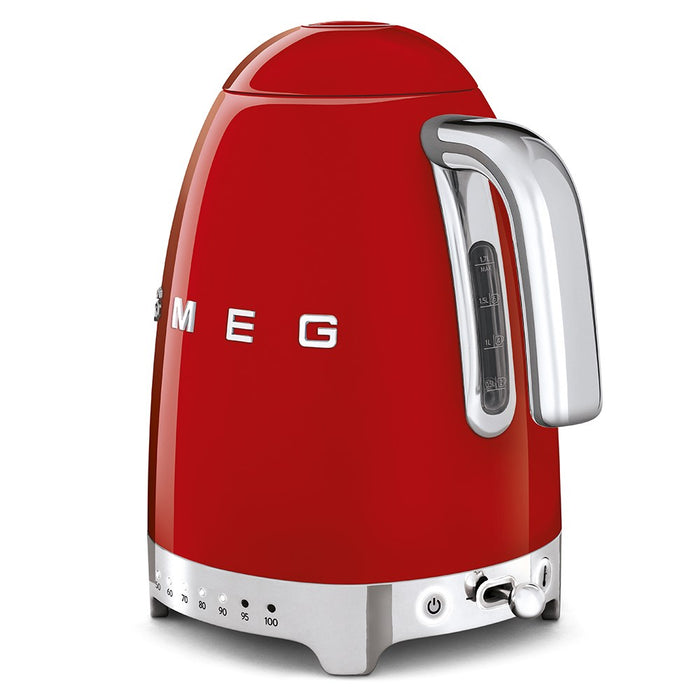 Ел.кана SMEG KLF04RDEU, 2400 W, 1.7 L, Червена
