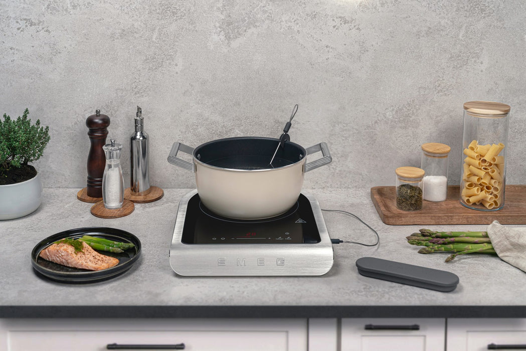 Smeg PIC01BLMEU котлон Черен Плот Индукционен котлон със зони 1 зона(и)