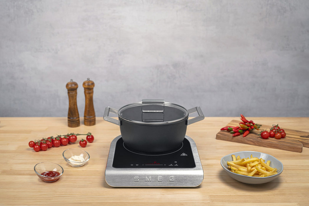 Smeg PIC01BLMEU котлон Черен Плот Индукционен котлон със зони 1 зона(и)