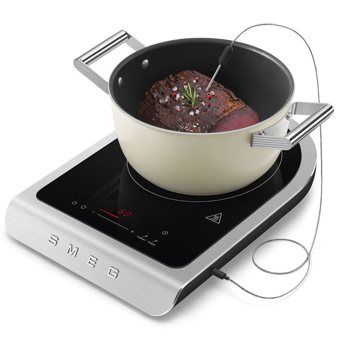 Smeg PIC01BLMEU котлон Черен Плот Индукционен котлон със зони 1 зона(и)