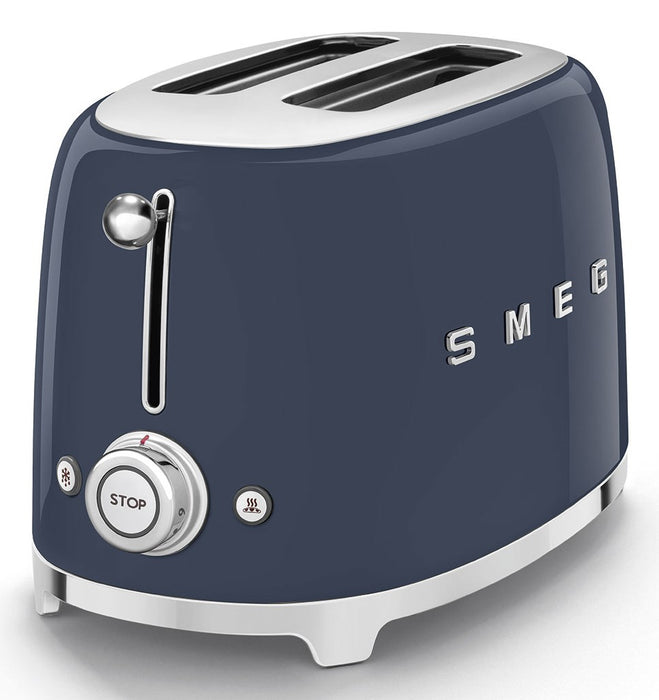 Тостер Smeg TSF01NBEU 6 2 филии 950 W Син, Хром