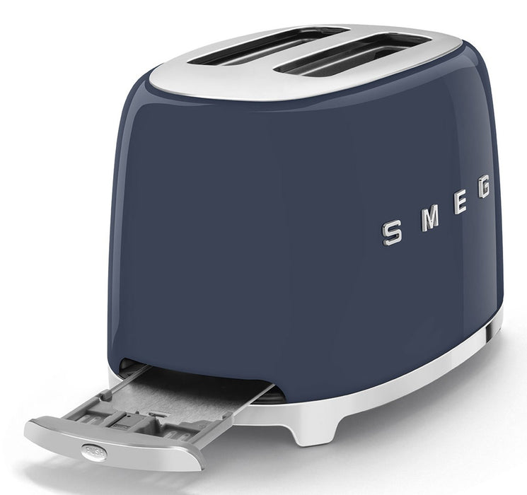 Тостер Smeg TSF01NBEU 6 2 филии 950 W Син, Хром