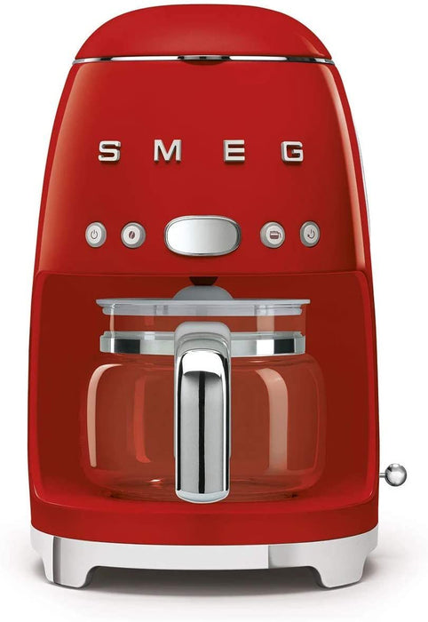 Кафемашина Smeg - DCF02RDEU, 1.4L, червена