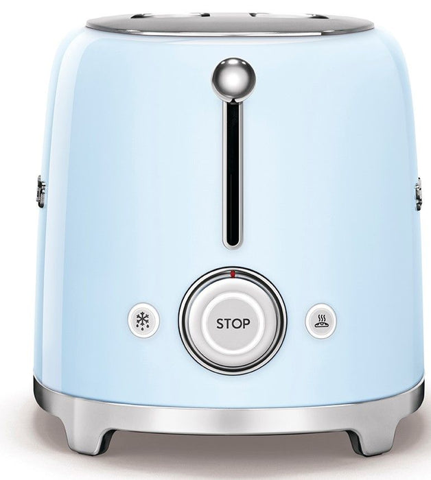 Tостер Smeg - TSF02PBEU, 1500W, 6 степени, син