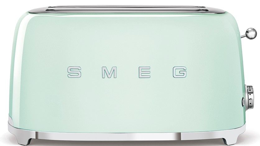 Tостер Smeg - TSF02PGEU, 1500W, 6 степени, зелен