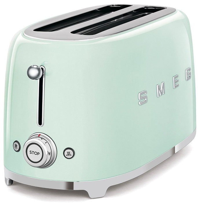 Tостер Smeg - TSF02PGEU, 1500W, 6 степени, зелен