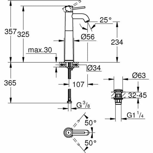Смесител Grohe Метал