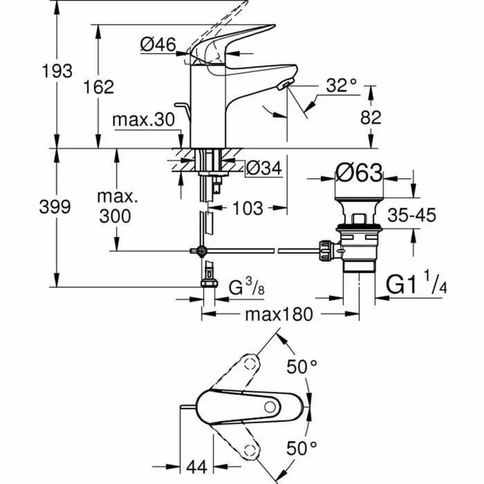Смесител Grohe Метал