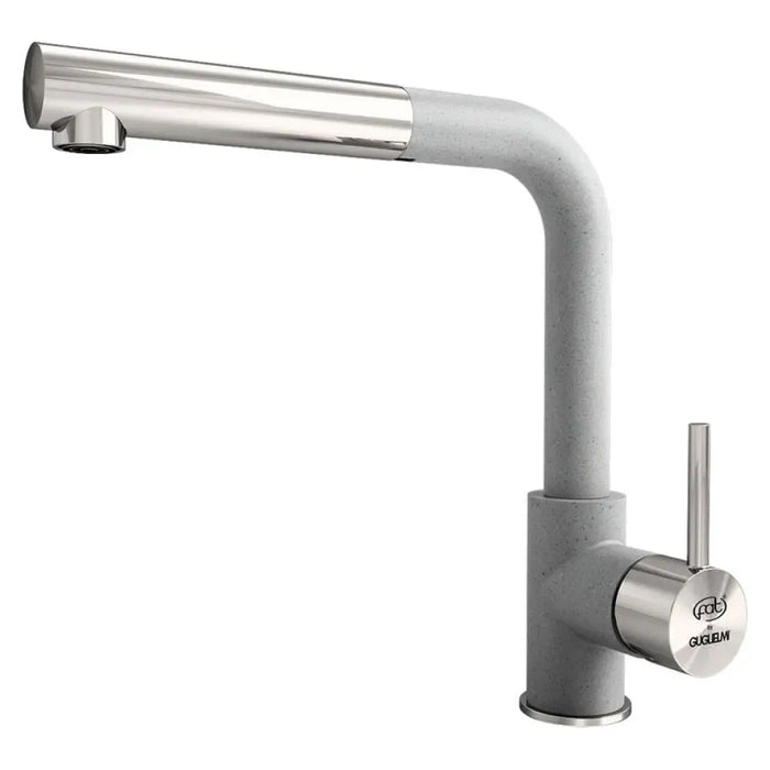 СМЕСИТЕЛ ЗА КУХНЯ С ГРАНИТНО ПОКРИТИЕ ТЪМНОСИВ FAT