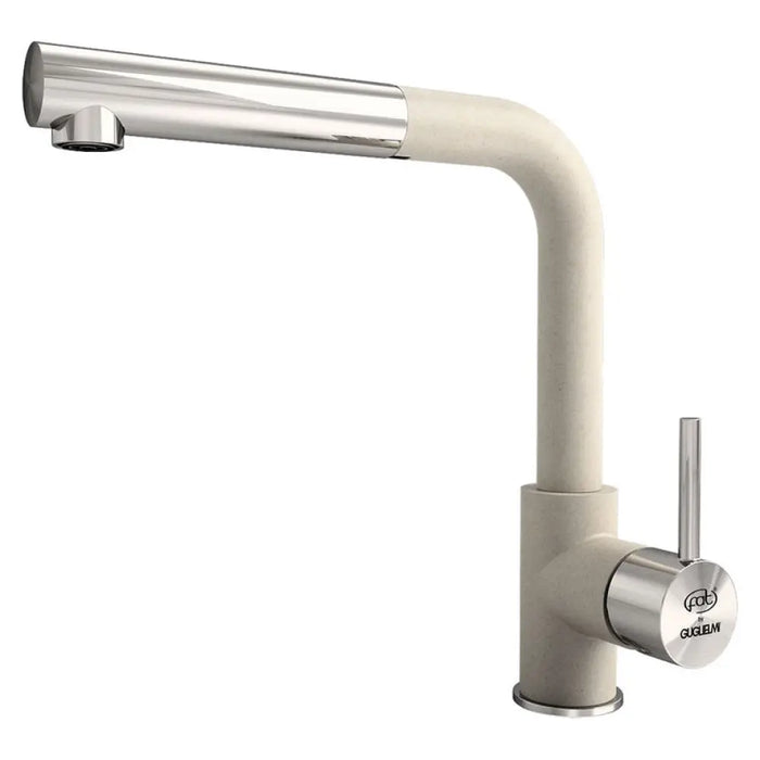 СМЕСИТЕЛ ЗА КУХНЯ С ГРАНИТНО ПОКРИТИЕ ТЪМНОБЕЖОВ FAT