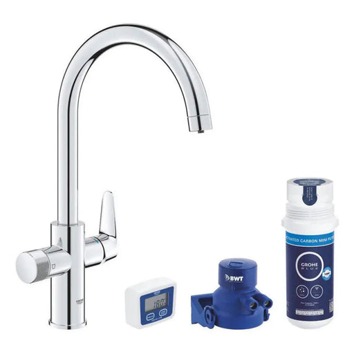 СМЕСИТЕЛ ЗА КУХНЯ С ФИЛТЪР GROHE BLUE PURE