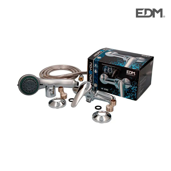 Смесител EDM 01163 a7200-x Сребрист Неръждаема стомана