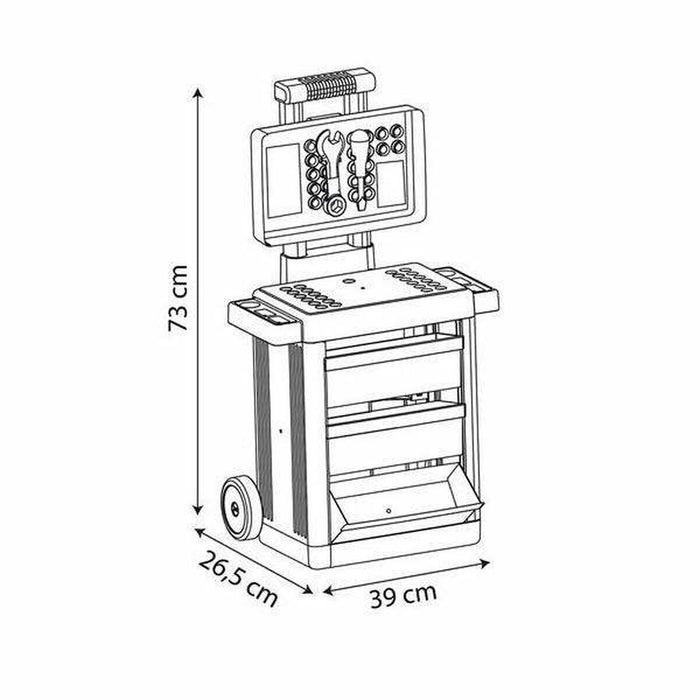 Набор инструменти за деца Smoby Количка 73 x 39 x 26,5 cm