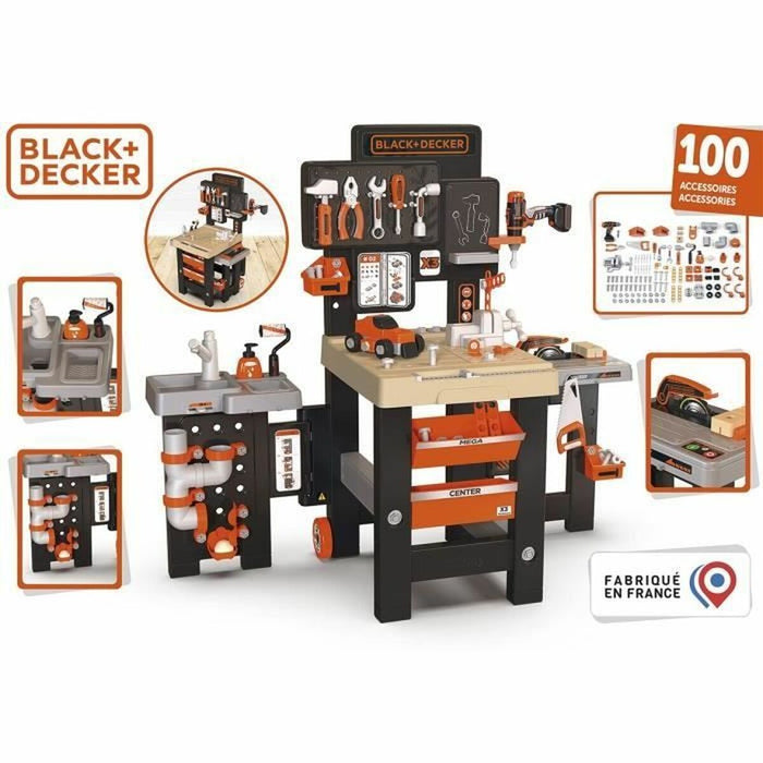 Набор инструменти за деца Smoby Black + Decker