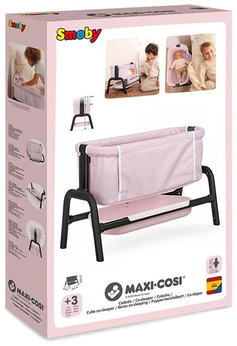 Легло за кукли Smoby - Maxi-Cosi, розово