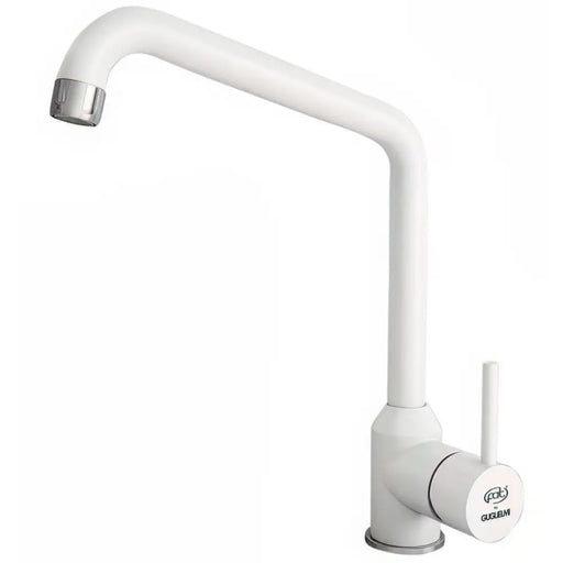 СМЕСИТЕЛ ЗА КУХНЯ С ГРАНИТНО ПОКРИТИЕ ЧИСТО БЯЛ FAT