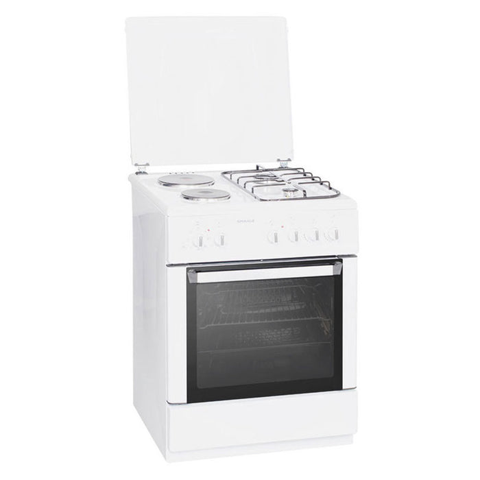 Комбинирана печка SNAIGE FF 6223MBZW A, 2 ГАЗОВИ И 2 ЕЛЕКТРИЧЕСКИ