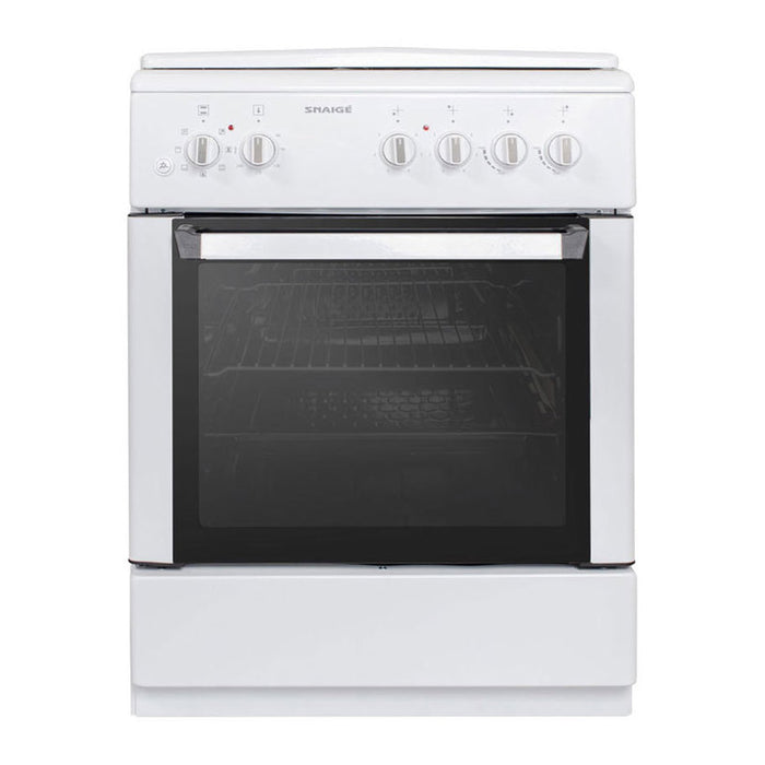 Комбинирана печка SNAIGE FF 6223MBZW A, 2 ГАЗОВИ И 2 ЕЛЕКТРИЧЕСКИ