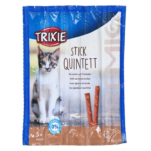 Снаксове Premio Sticks-агнешко с пуешко-суха котешка