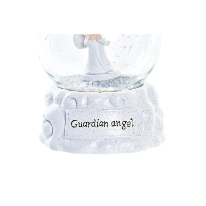 Снежна Топка DKD Home Decor Бял 6,5 x 6,5 x 8,5 cm (2 броя)