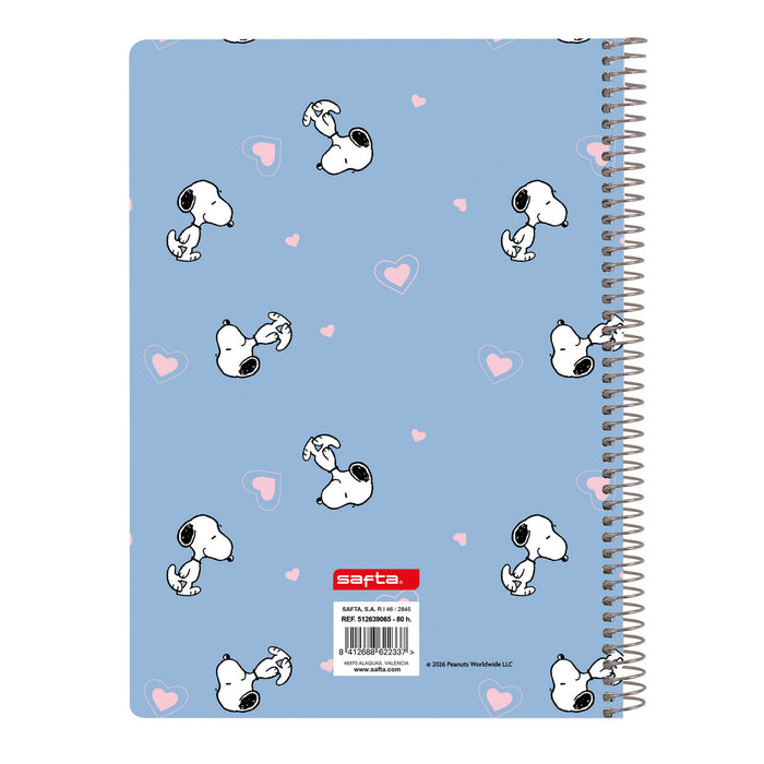 Тефтер Snoopy A5 80 Листи