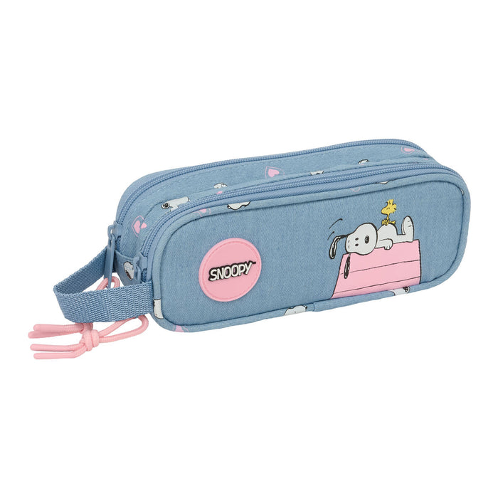 Пътническа Чанта Snoopy Denim 21 x 8 x 6 cm
